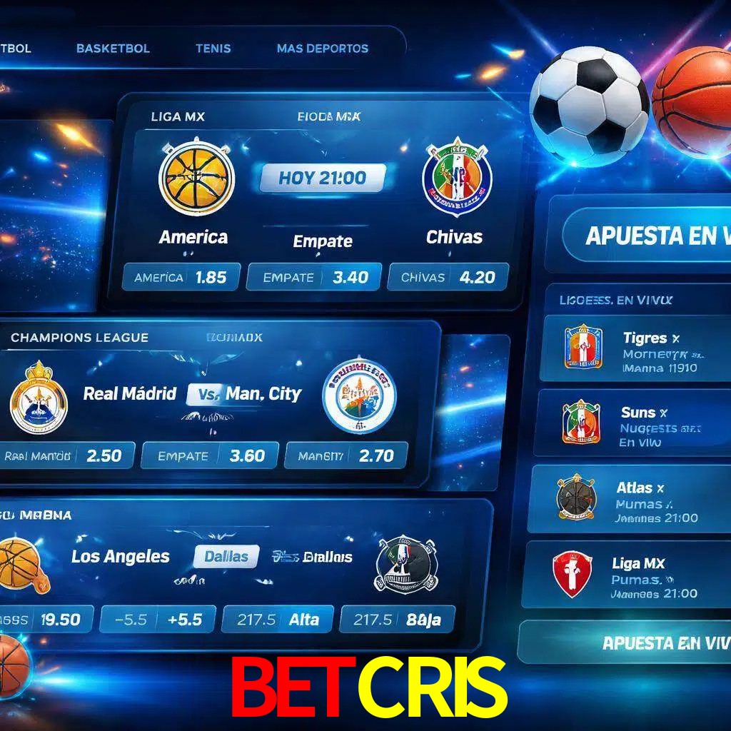 Mercados de apuestas deportivas BETCRIS para jugadores en México